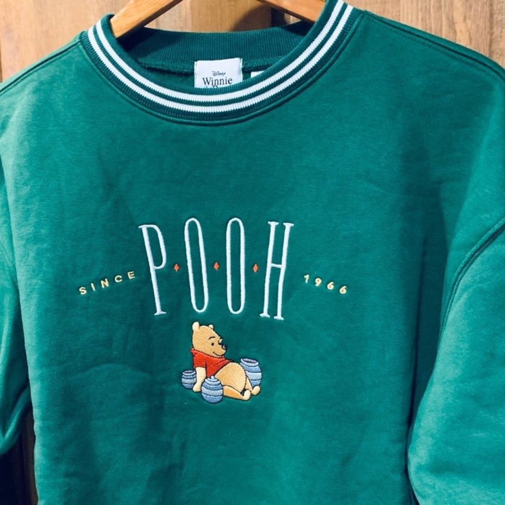 DISNEY WINNIE The POOH CREWNECK Sweatshirt - Picture 2 of 7